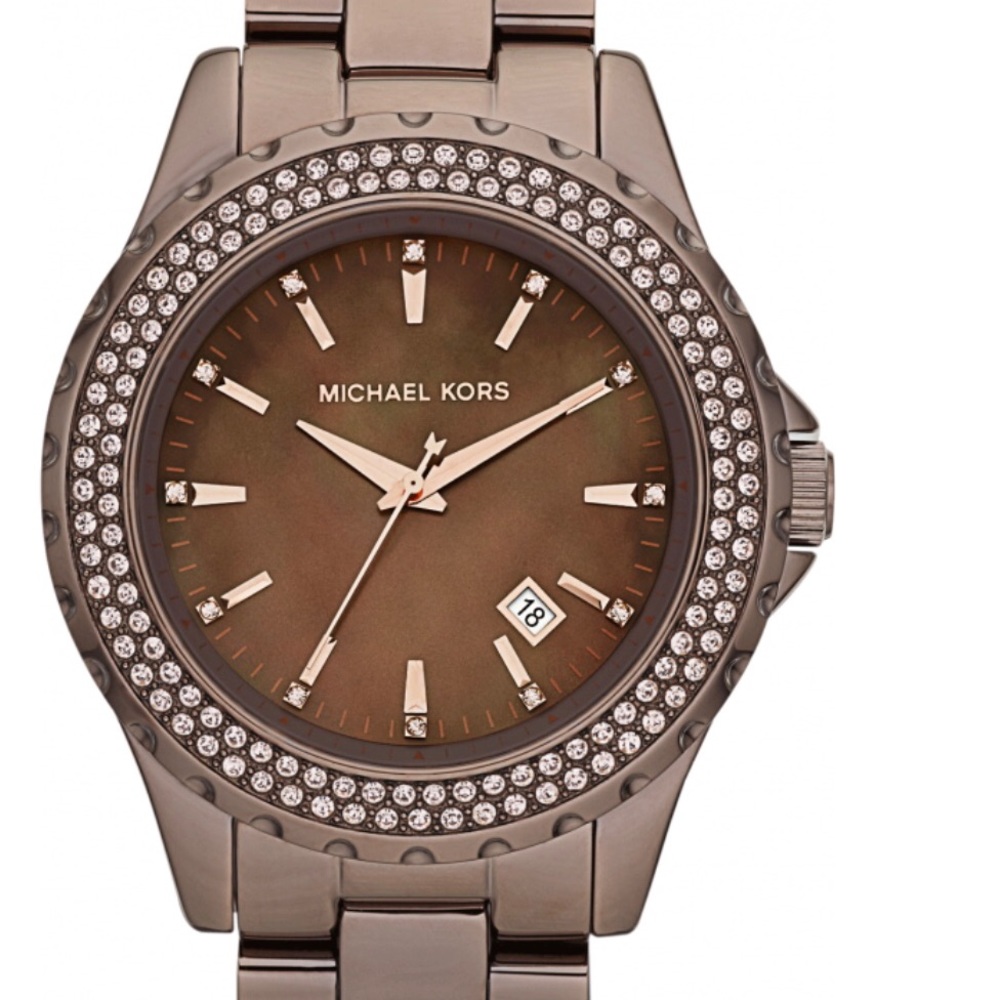 MICHAEL KORS Madison Espresso-Brown Ladies Watch